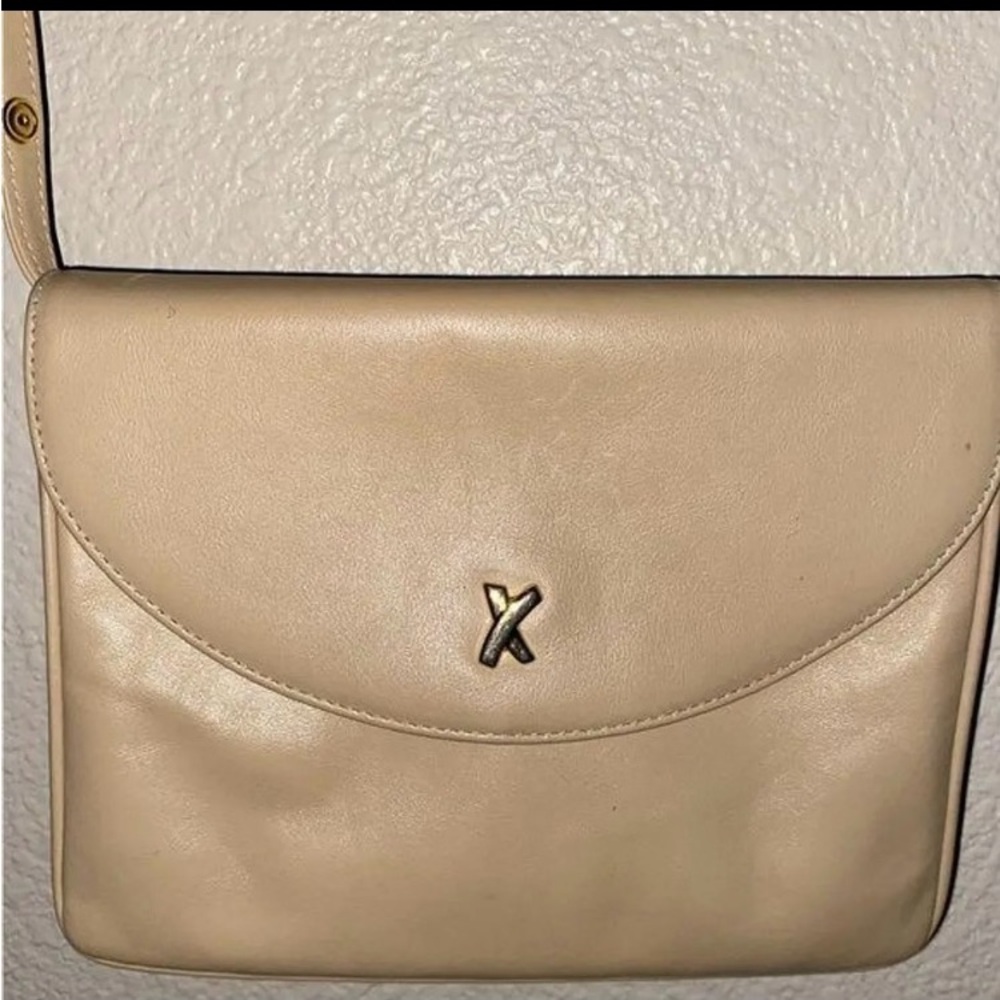Palma Picasso Vintage small cream crossbody handbag. Tiffany & Co! EUC!